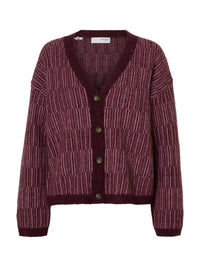Alva Cardigan - Fig Detail Selected Femme