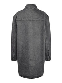 Alva Denimskjorte 387 Lang - Black Denim Noisy May