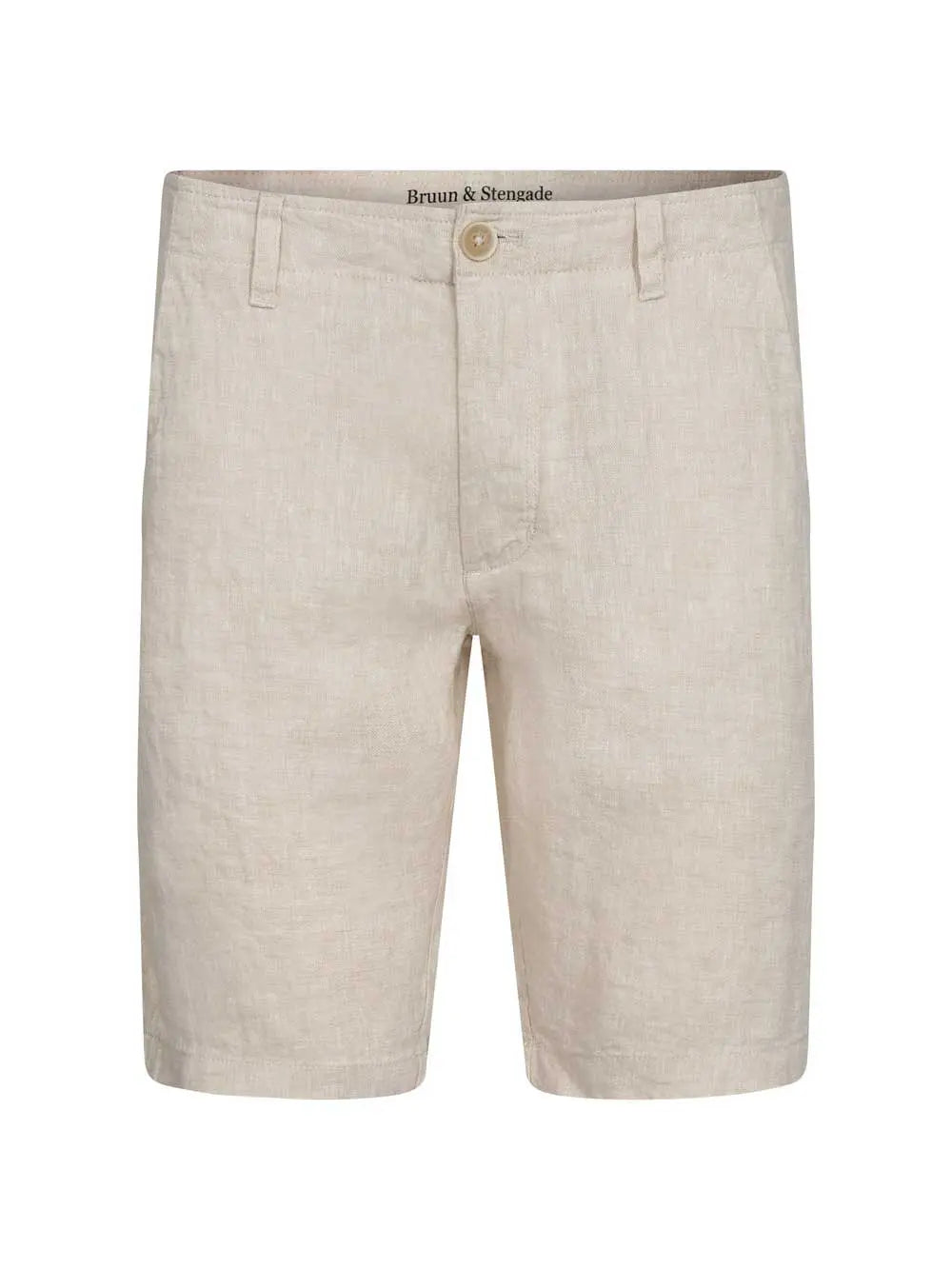 Andros Linshorts - Beige Bruun & Stengade