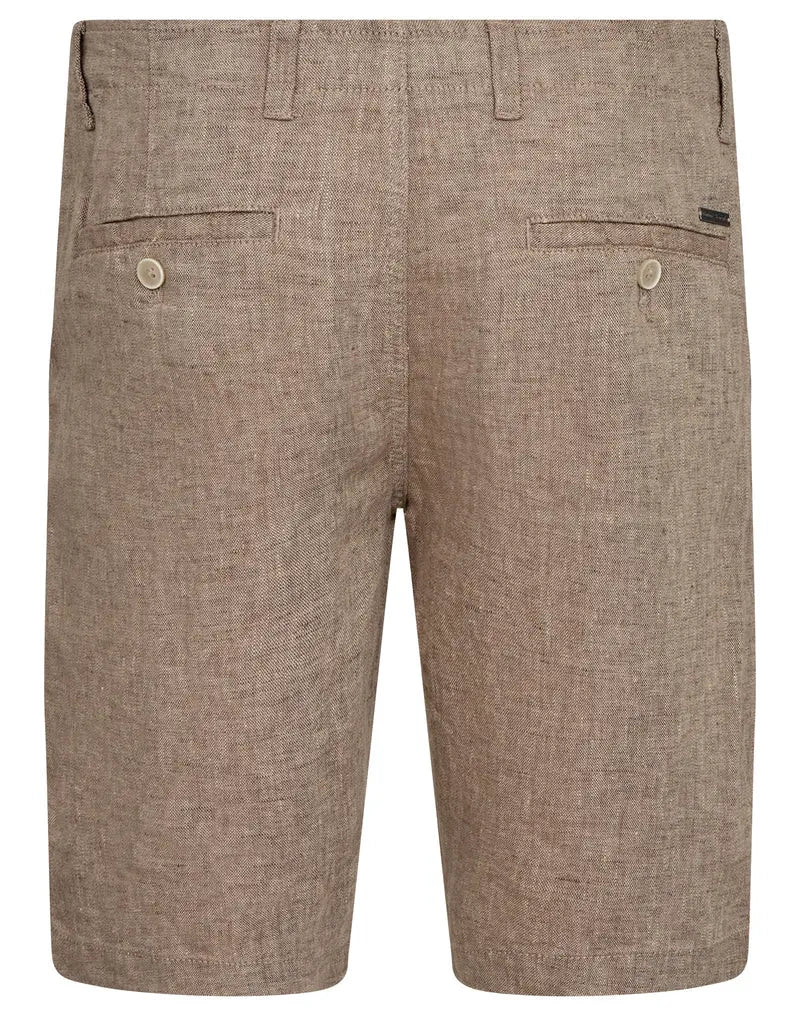 Andros Linshorts - Brown Bruun & Stengade