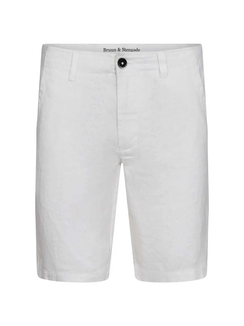 Andros Linshorts - White Bruun & Stengade