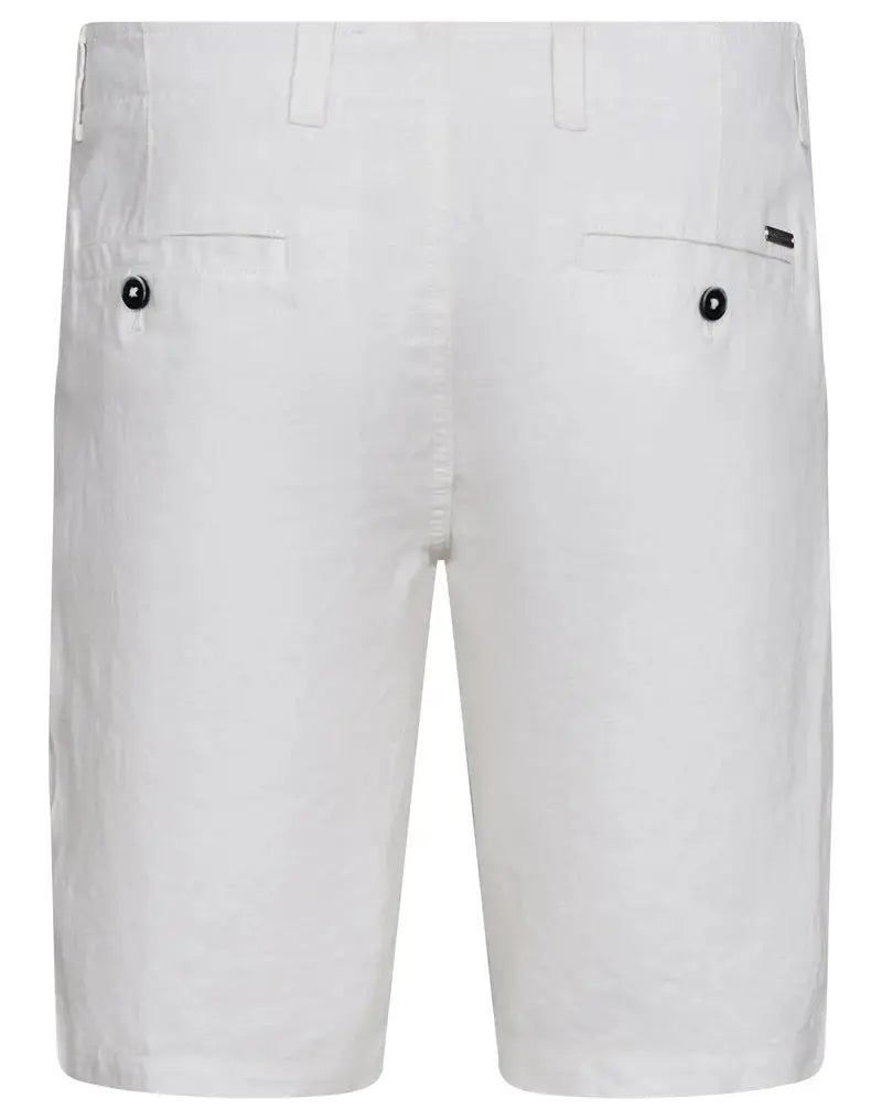 Andros Linshorts - White Bruun & Stengade