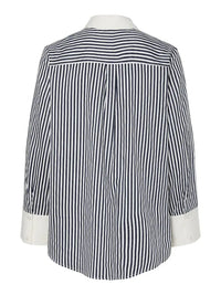 Anne Skjorte - Navy Blazer Stripes Y.A.S