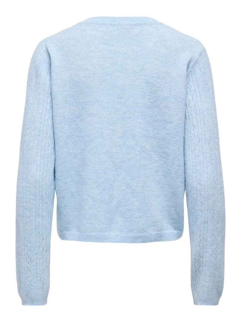 April Cardigan - Cashmere Blue Detail JDY