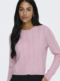 April Cardigan - Fragrabt Lilac Detail JDY