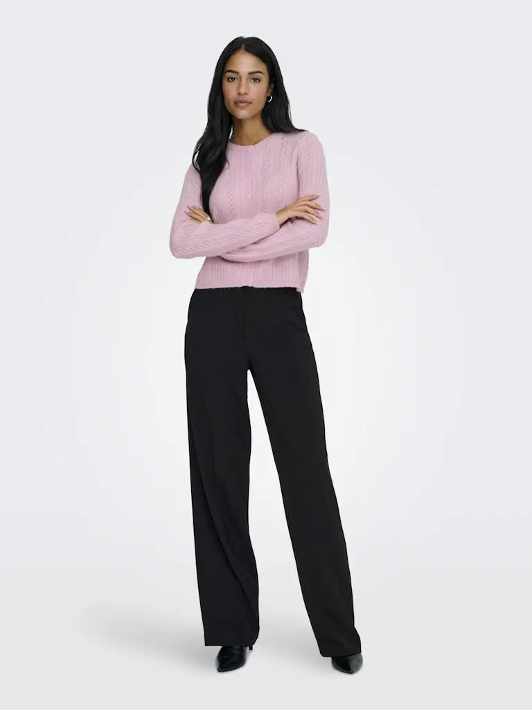 April Cardigan - Fragrabt Lilac Detail JDY