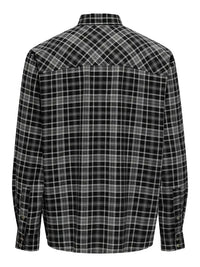 Archer Flanellskjorte - Black Checks Only & Sons