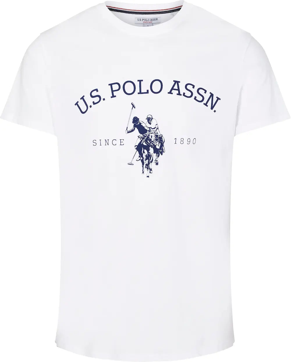 Archibald Logo T-skjorte - White U.S. Polo Assn.