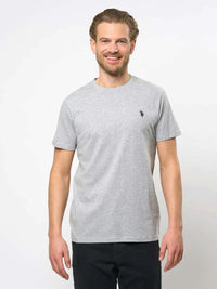 Arjun T-skjorte - Grey Melange U.S. Polo Assn.