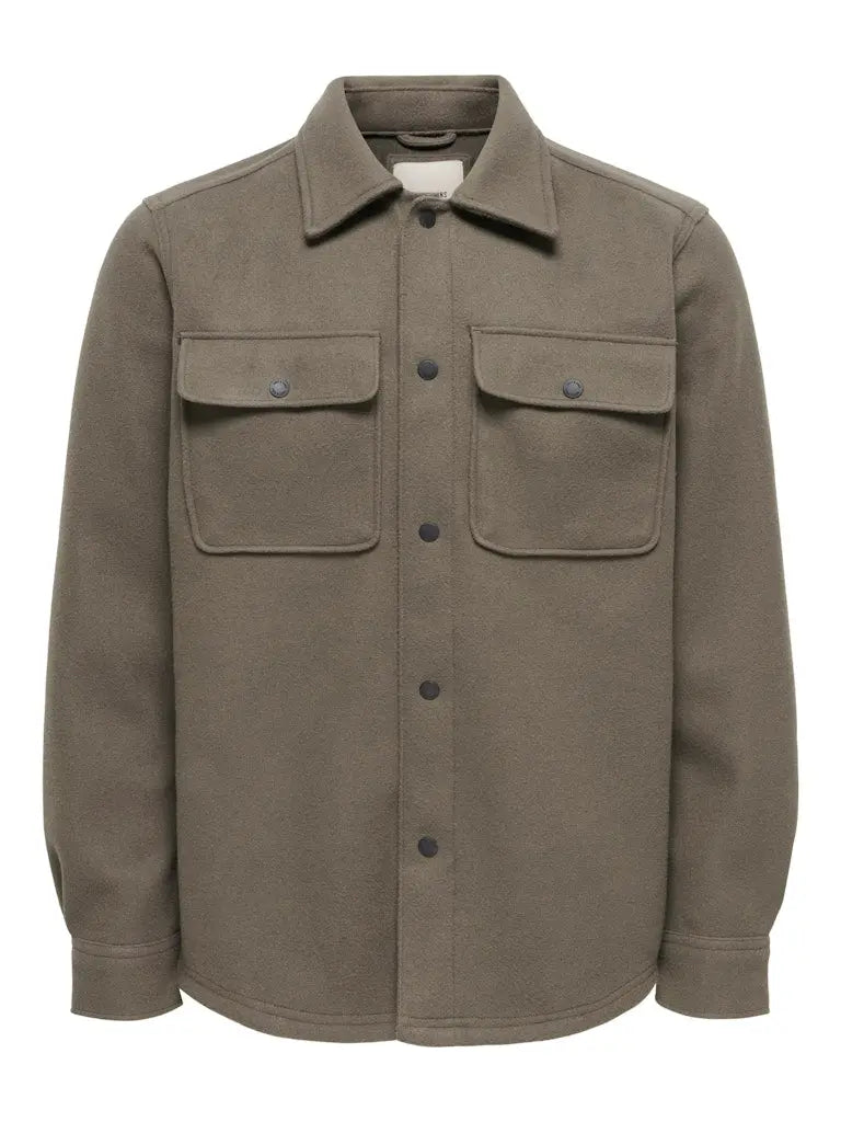 Ash Overshirt - Bungee Cord Only & Sons