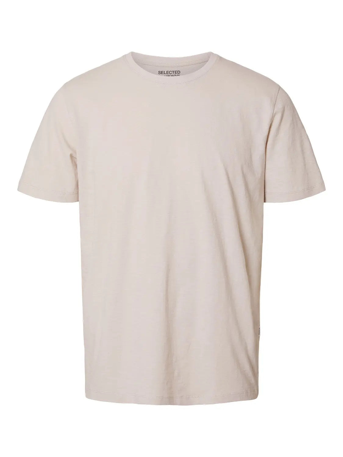 Aspen Regular T-Skjorte - Oatmeal Selected Homme