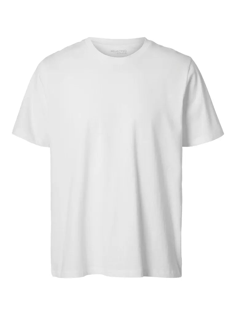 Aspen Regular T-Skjorte - White Selected Homme