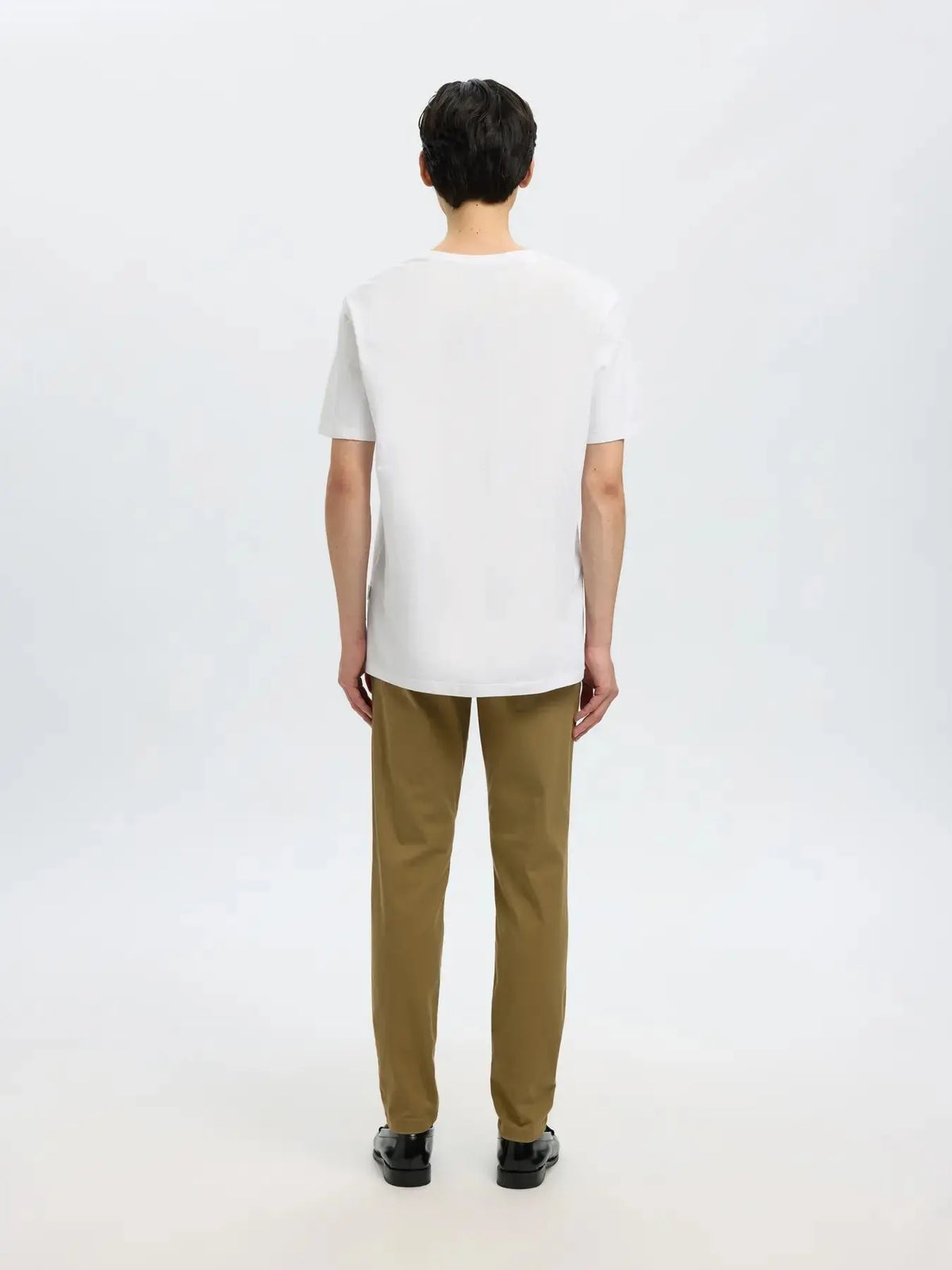 Aspen Regular T-Skjorte - White Selected Homme