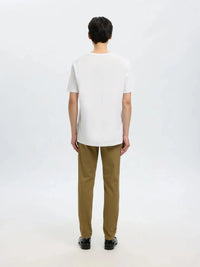 Aspen Regular T-Skjorte - White Selected Homme