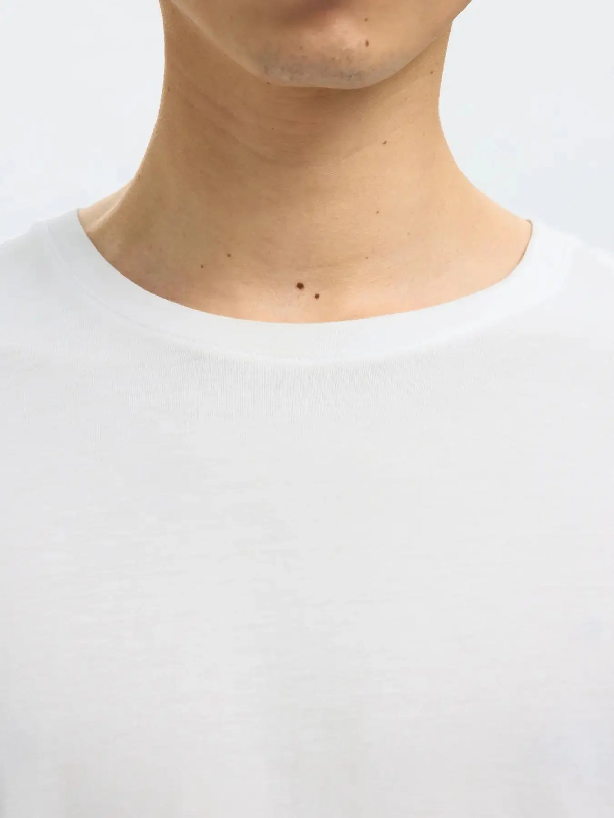 Aspen Regular T-Skjorte - White Selected Homme