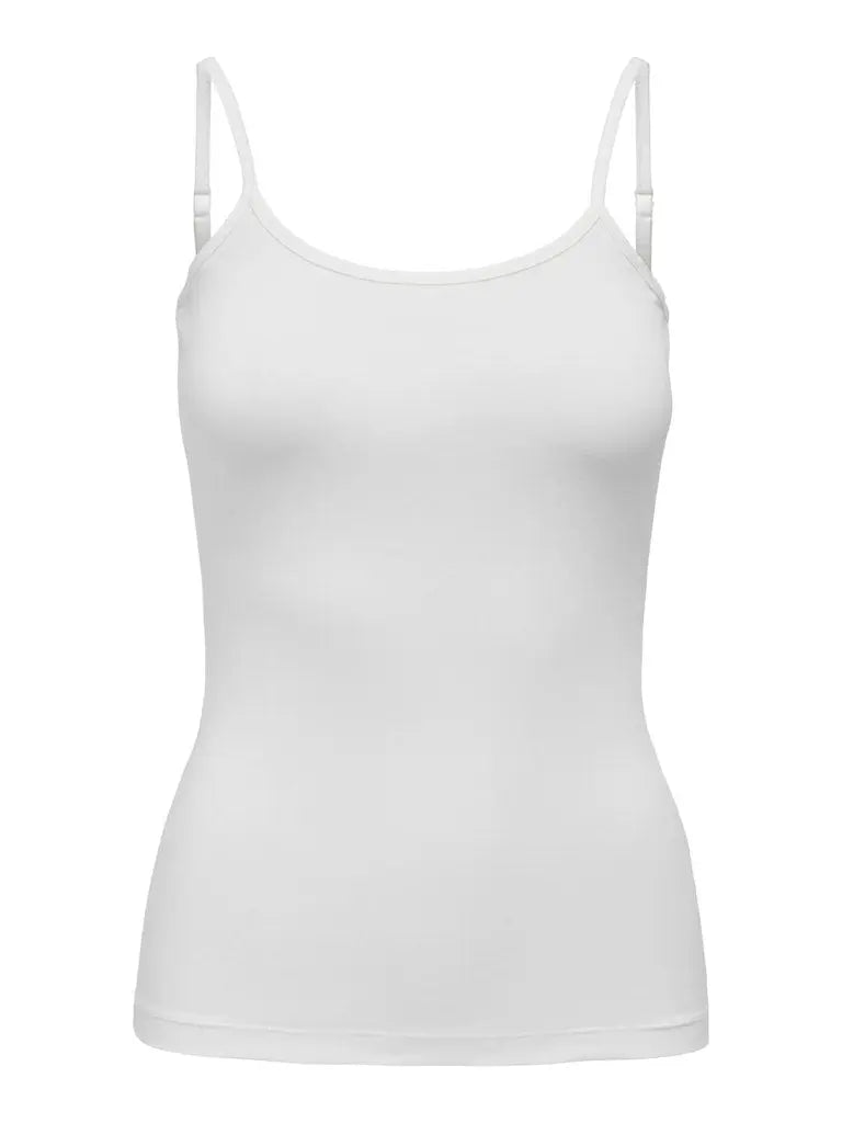 Ava Flex Singlet - Cloud Dancer JDY