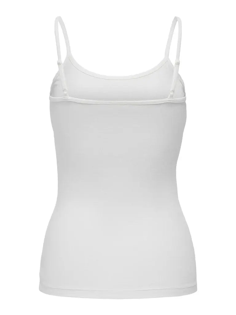 Ava Flex Singlet - Cloud Dancer JDY