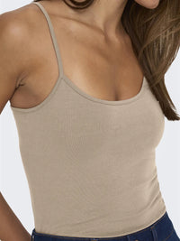 Ava Flex Singlet - Humus JDY