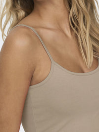 Ava Flex Singlet - Humus JDY