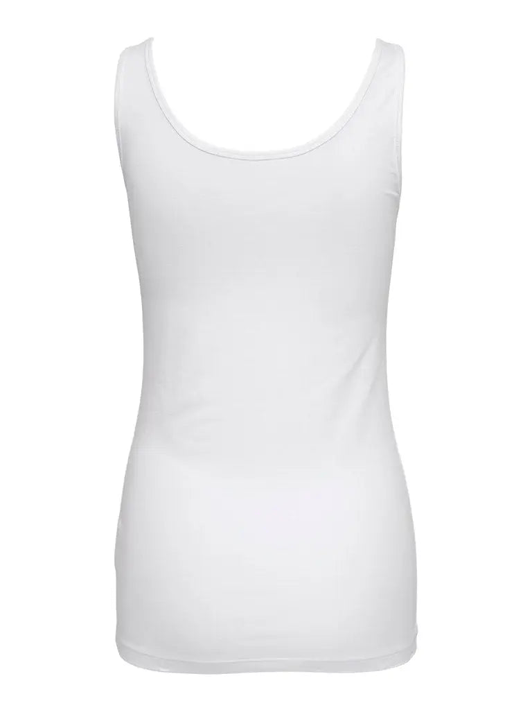 Ava Tank Top - White JDY