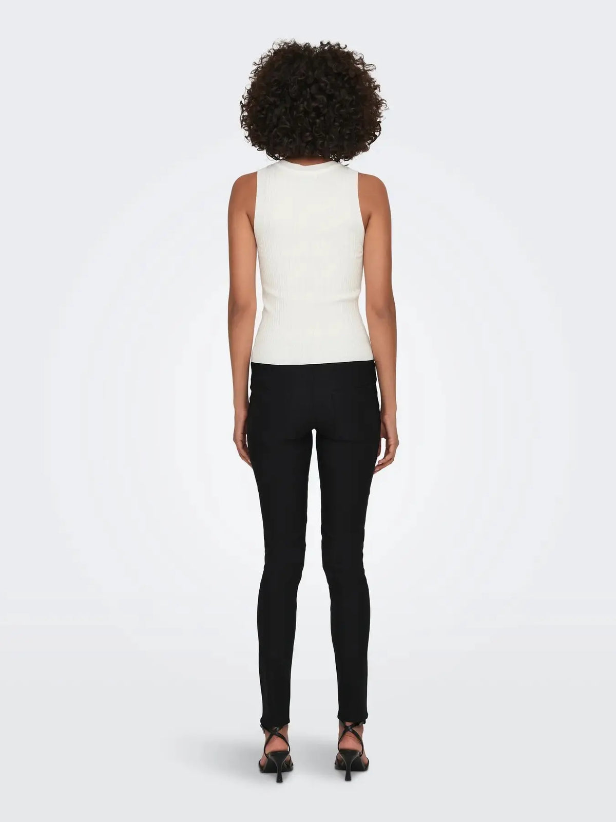 Aya Tank Top Knit - Cloud Dancer JDY