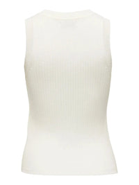Aya Tank Top Knit - Cloud Dancer JDY