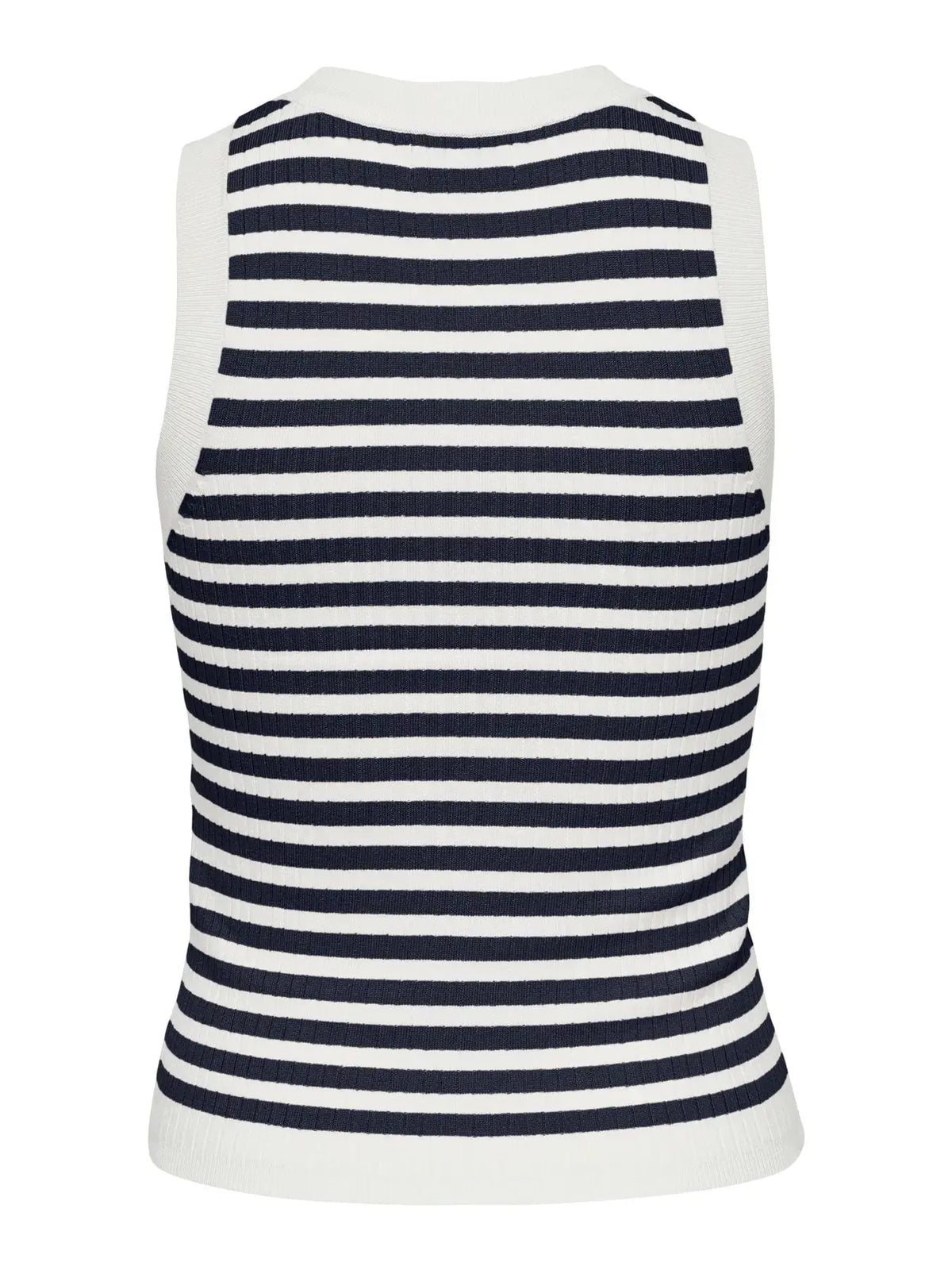 Aya Tank Top Knit - Cloud Dancer Stripe JDY