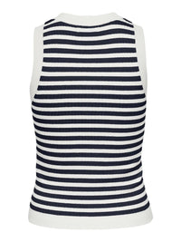 Aya Tank Top Knit - Cloud Dancer Stripe JDY