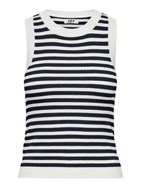Aya Tank Top Knit - Cloud Dancer Stripe JDY