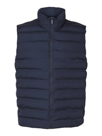 Barry Quilted Vest - Sky Captain Selected Homme