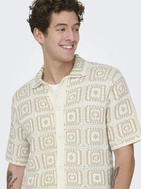 Bart Skjorte SS - Egret Checks Only & Sons