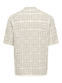Bart Skjorte SS - Egret Checks Only & Sons