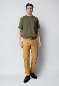 Basic Organic T-Shirt - Army Clean Cut Copenhagen
