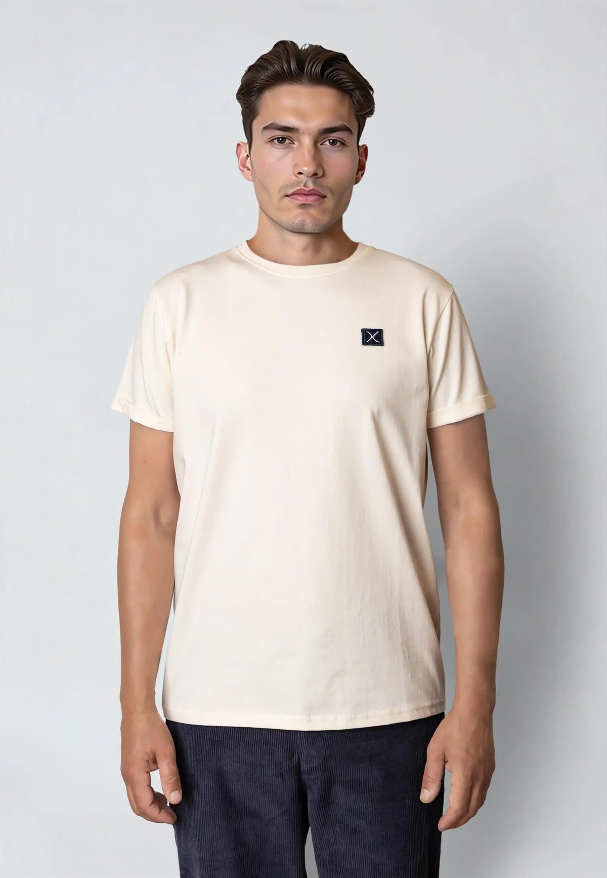 Basic Organic T-Shirt - Ecru Clean Cut Copenhagen