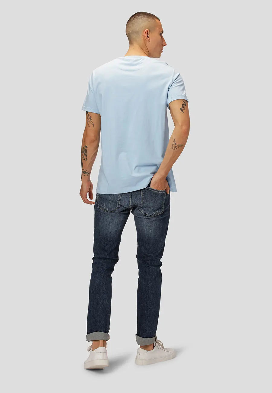 Basic Organic T-Shirt - Light Blue Clean Cut Copenhagen