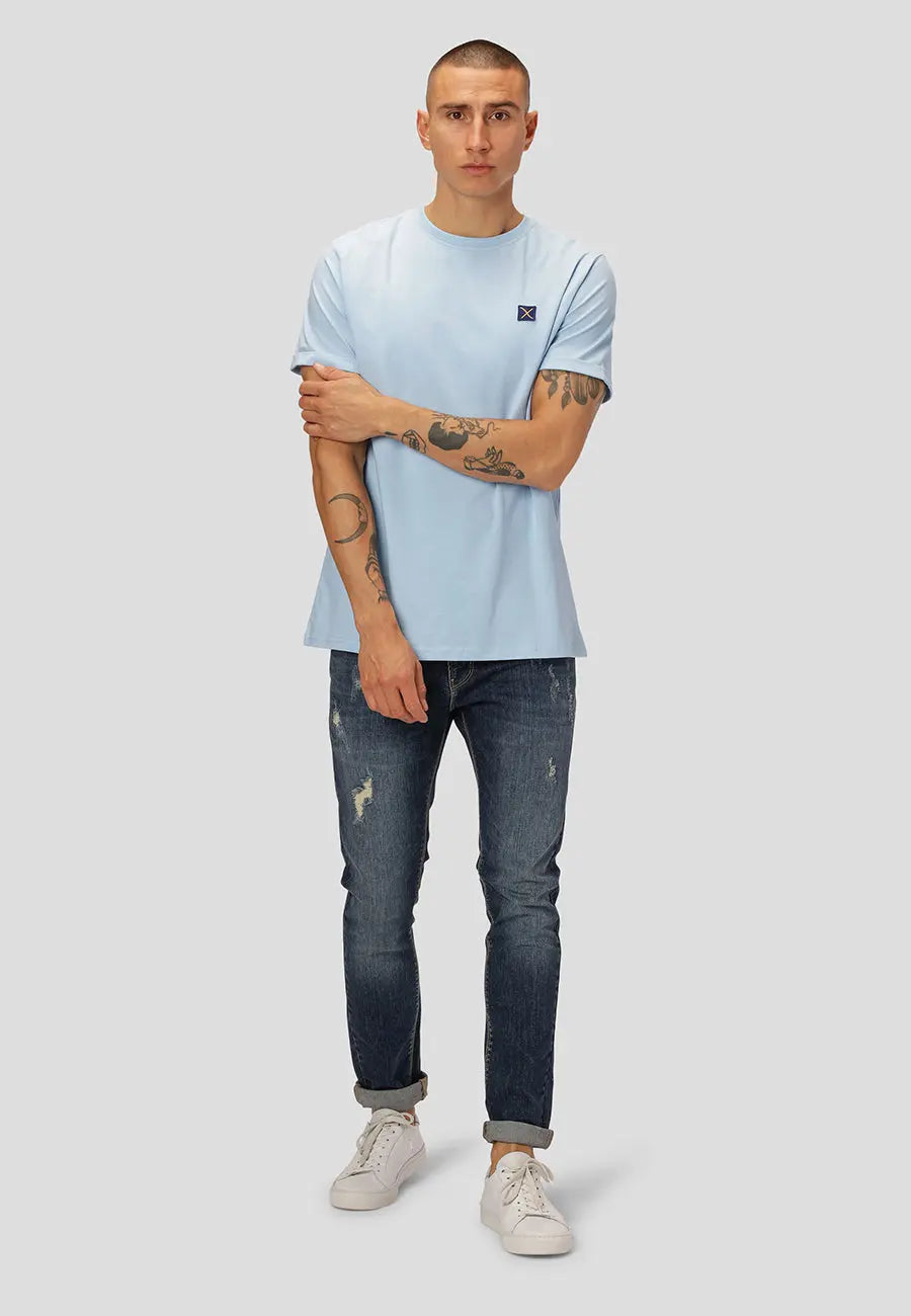 Basic Organic T-Shirt - Light Blue Clean Cut Copenhagen