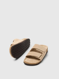 Bastian Slippers - Sand Selected Homme