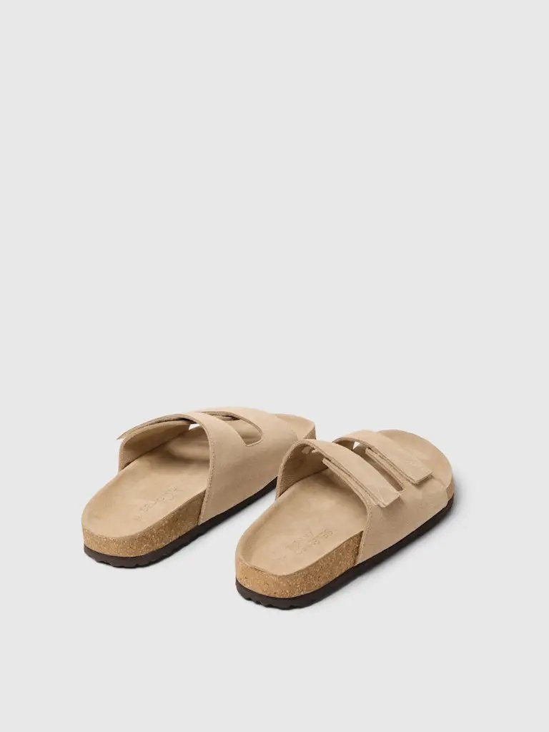 Bastian Slippers - Sand Selected Homme
