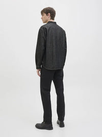 Bavan Denim Skjorte - Black Denim JJ Rebel