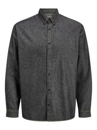 Bavan Denim Skjorte - Black Denim JJ Rebel