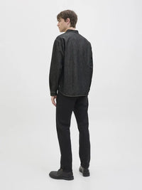 Bavan Denim Skjorte - Black Denim JJ Rebel