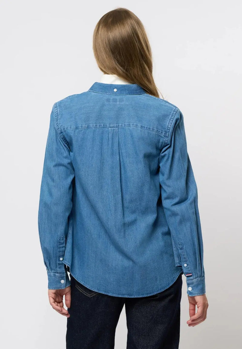 Bene Denim Skjorte - Denim Blue U.S. Polo Assn. W