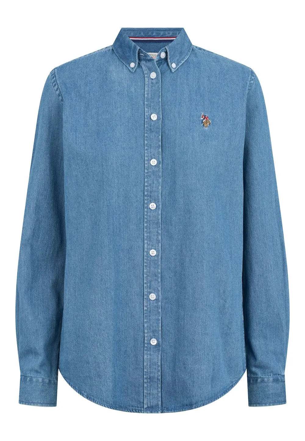 Bene Denim Skjorte - Denim Blue U.S. Polo Assn. W