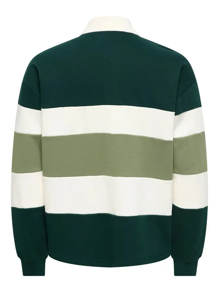 Benedict Rugby Polo - Pine Grove Detail Only & Sons
