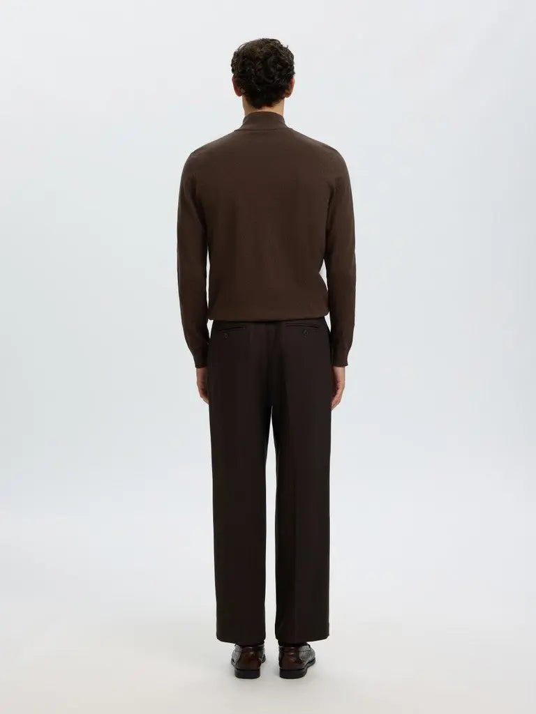 Berg Genser Half Zip - Delicioso Detail Selected Homme
