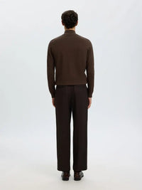 Berg Genser Half Zip - Delicioso Detail Selected Homme