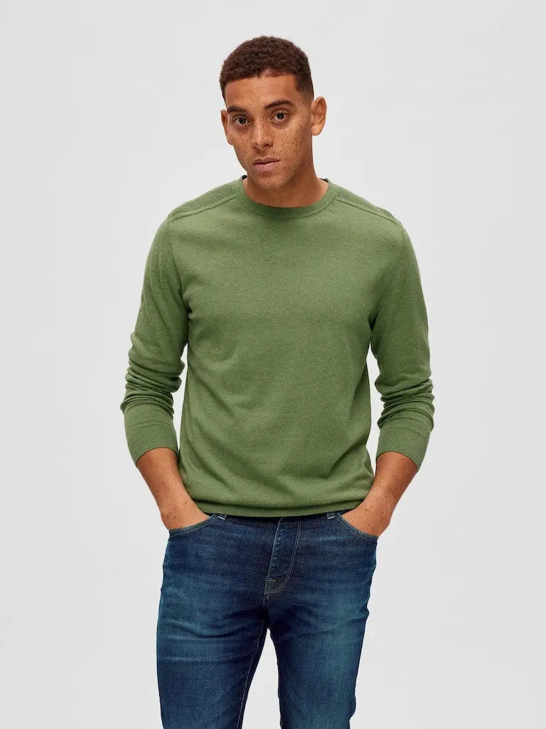 Berg Genser - Vineyard Green Selected Homme