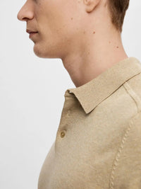 Berg Polo - Kelp Selected Homme