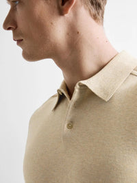 Berg Polo - Kelp Selected Homme