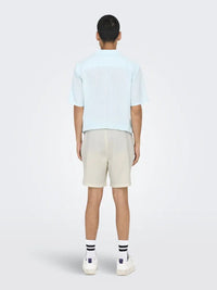 Bertil Waffle Shorts - Cloud Dancer Only & Sons